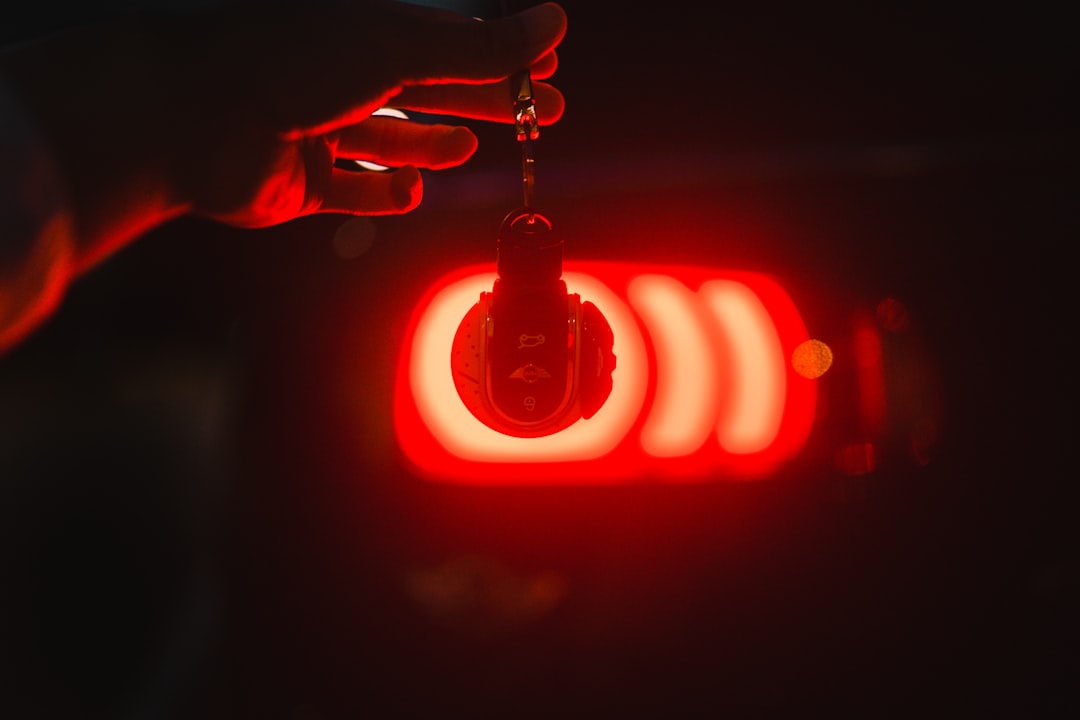 red and yellow light bulb